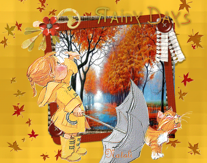 Осенняя открытка Картинки про осень