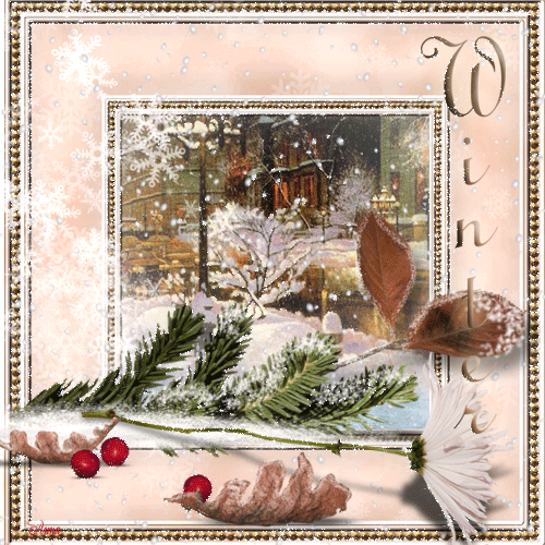 Зимняя открытка Картинки зима