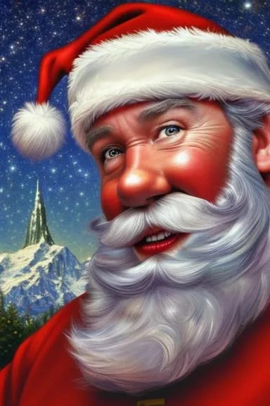 Санта Клаус Картинки с Новым годом 2023
