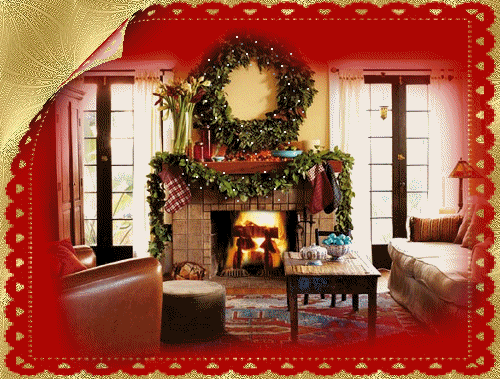 Рождественский дом Рождество Христово картинки