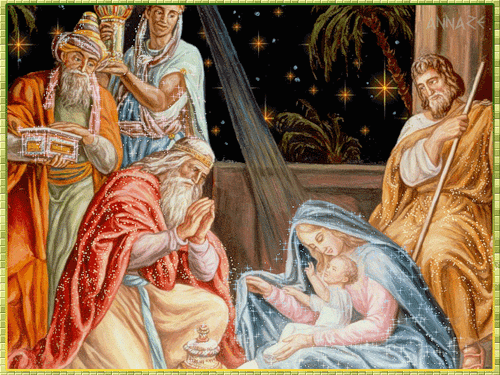 С Рождеством Христовым анимационная картинка Рождество Христово картинки